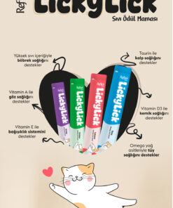 Reflex Plus LickyLick Kedi Sıvı Ödül Maması Karışık Paket 15g x 72 Adet - Görsel 3