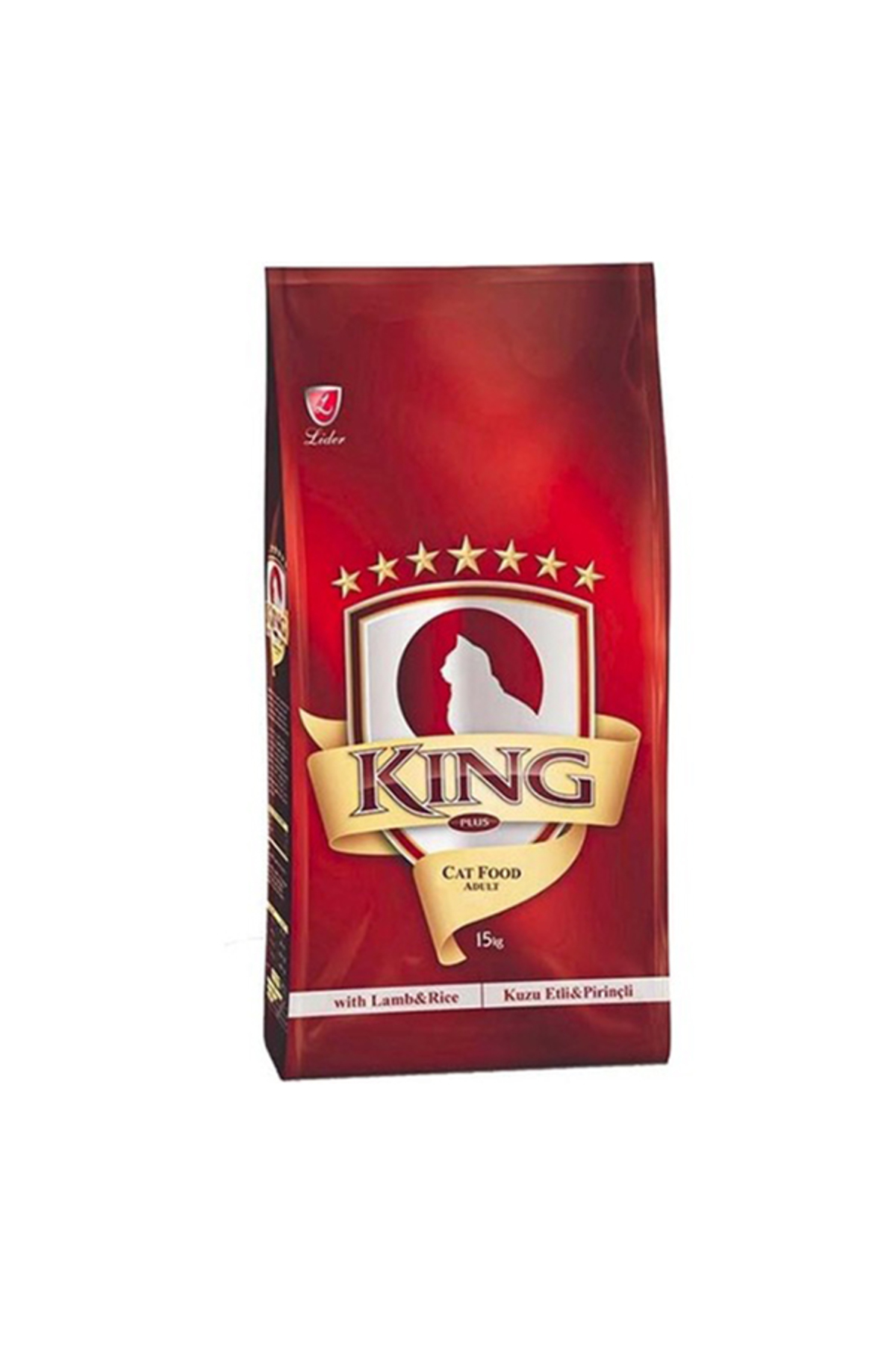 King Kuzu Etli Yetişkin Kedi Maması 15 Kg