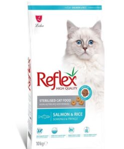 Reflex Strelised Somonlu Kısır Kedi Maması 10 Kg (GÖLGE AV)