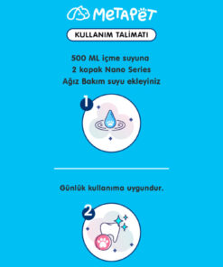 Metapet Köpekler Için Ağız Ve Diş Bakımı Suyu, Ağız Kokusu Giderici, Temizleme Solüsyonu, 150 ml - Görsel 3