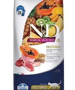 N & D Tropical Selection Kuzu Etli Kısırlaştırılmış Kedi Maması 10 Kg