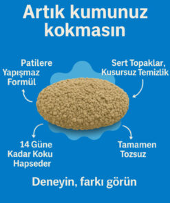 Pugalo Kokusuz Naturel Kedi Kumu 10LT X 2 Adet - Görsel 3