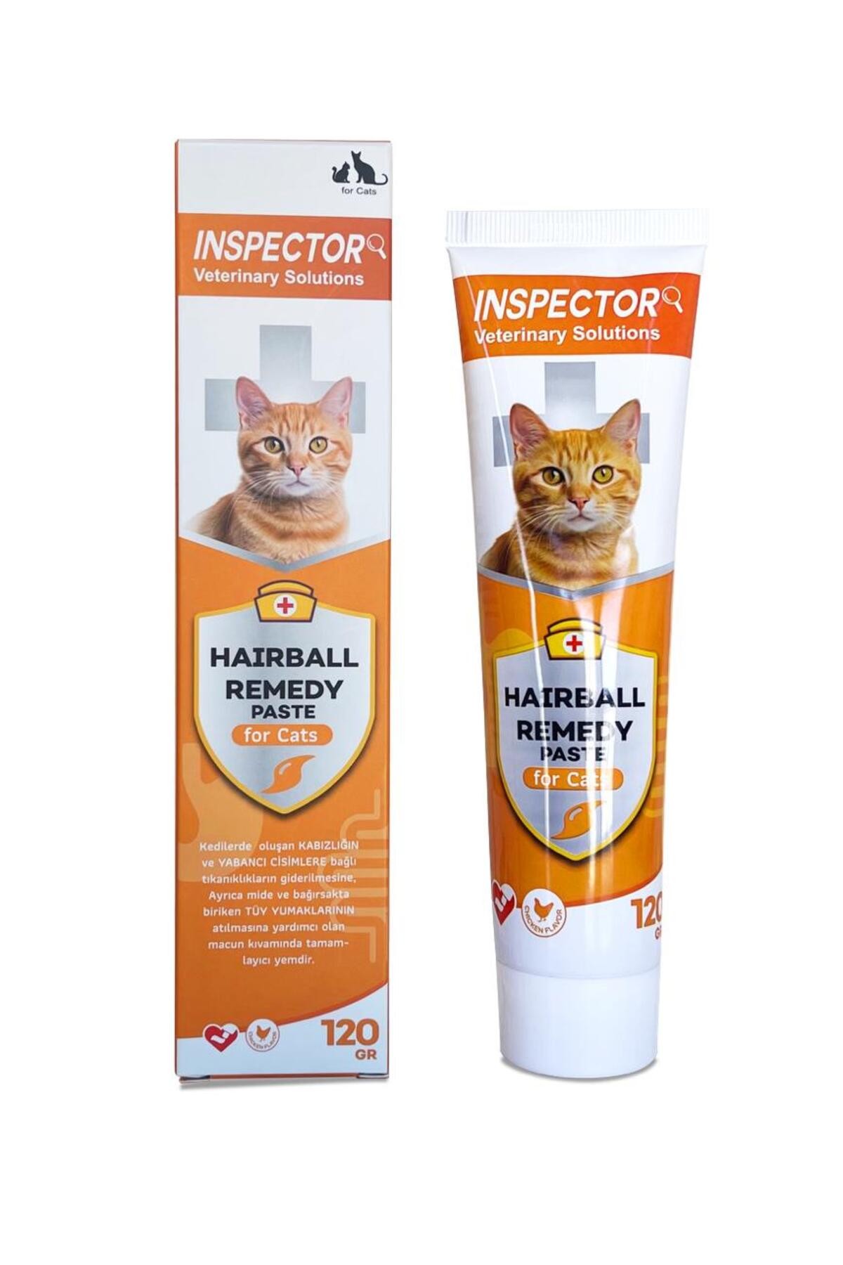 VEDAVET INSPECTOR HAİRBALL REMEDY PASTE FOR CATS 120 GR