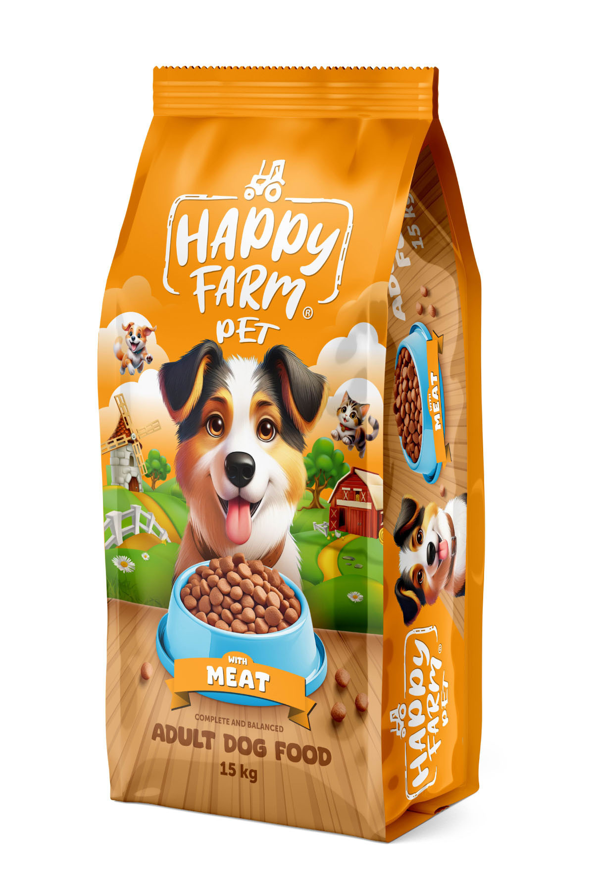 Cango Happy Farm Etli Köpek Maması 15Kg - Görsel 3
