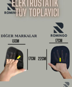 Alternative view of Romingo Kedi Köpek Kıyafet Koltuk Tüy,Toz,Tiftik Toplama Eldiven Yıkanabilir Tüy Temizleme