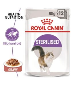 Alternative view of Royal Canin Sterilised Gravy Kısırlaştırılmış Yetişkin Kedi Yaş Maması 85 Gr x 12