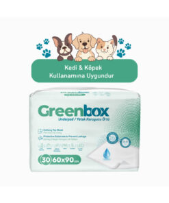 Greenbox 60x90 Hijyenik Tuvalet Eğitim Pedi 30'lu 1 Paket 30 Adet