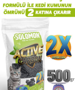 Alternative view of Solomon Active Carbon Kedi Kumu Koku Giderici 500 GR