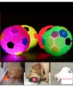 Alternative view of Dalian Home Kedi -köpek Düdüklü Işıklı Oyun Topu Renkli Işıklı Top Köpek Oyun Topu
