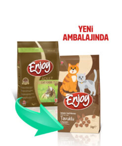 Alternative view of Enjoy TAVUKLU KEDİ MAMASI 1 KG 5 ADET