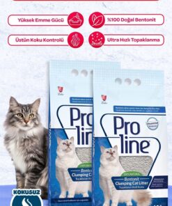 Proline Kokusuz Kedi Kumu 10 Lt x 2 Adet