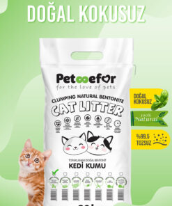 Petefor 20 LT Natural Kedi Kumu