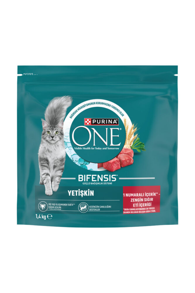 Purina One Sığır Etli Yetişkin Kedi Maması 1,4 Kg - Görsel 2