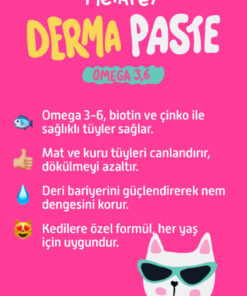 Metapet Tüy Dökülmesi Engelleyici Kedi Maltı, Tüy Döken Kedilere, Dökümü için Önleyici, Tüy Sağlığı Vitamini - Görsel 3