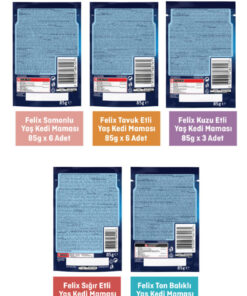 Alternative view of FELIX Karışık Paket Pouch Kedi Konservesi 26 x 85 gr