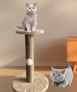 Nursoft Stepli Kedi Tırmalama Tahtası Bej