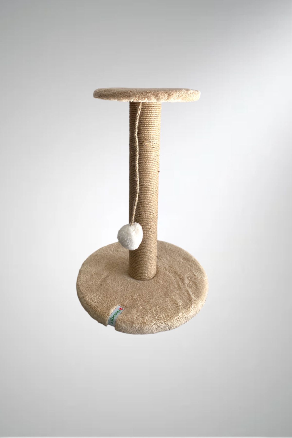 Nursoft Stepli Kedi Tırmalama Tahtası Bej - Görsel 3