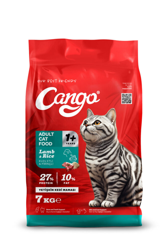 Cango Yetişkin Kedi Maması Kuzu Etli 7kg