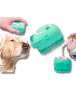 Genel Markalar Şampuan Hazneli Kedi Köpek Yıkama Banyo Fırçası - Pratik Ve Kolay Temizlik | Evcil Hayvan Bakımı