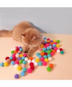 busstier İnteraktif Kedi Oyun Tabancası - Peluş Toplarla Eğlenceli Oyun Zamanı + Ekstra Peluş Toplar - Görsel 3