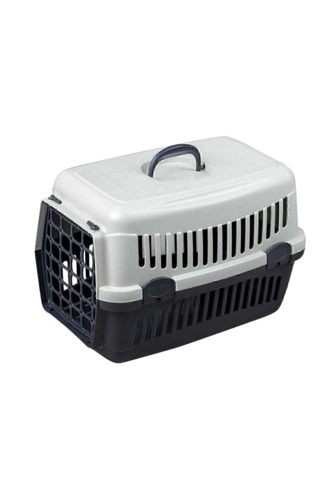 Genel Markalar Gri Kedi Köpek Taşıma Çantası 50x34x33cm - Görsel 2