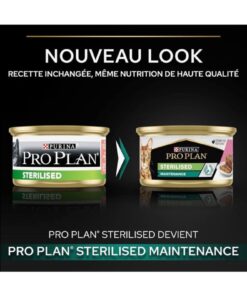 Alternative view of Pro Plan Proplan Sterilised Ton Balıklı Ve Somonlu Kısırlaştırılmış Yetişkin Kedi Maması Konserve 12x85 Gr