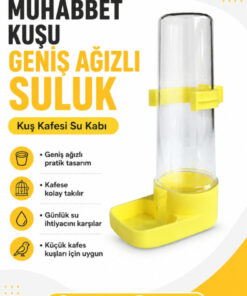 Genel Markalar Muhabbet Kuşu Suluğu Geniş Ağız Suluk