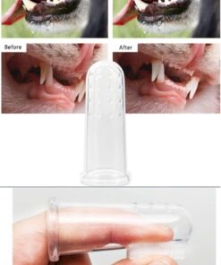 Alternative view of İndirimKap Silikon Kedi Ve Köpek Diş Fırçası Evcil Hayvan Diş Bakım Fırçası Yumuşak Diş Tartar Diş Fırçası