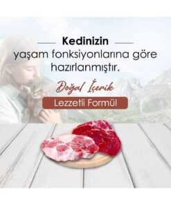 Alternative view of Bonnie Basic Biftekli Yetişkin Kedi Maması 10 Kg