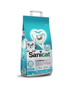 Sanicat Active Marsilya Sabunu Kokulu Topaklaşan Doğal İnce Bentonit Kedi Kumu 10 L