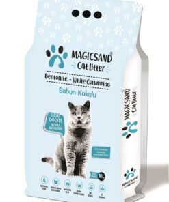 Magic Sand Marsilya Sabun Kokulu Kedi Kumu Ince Taneli 10 L
