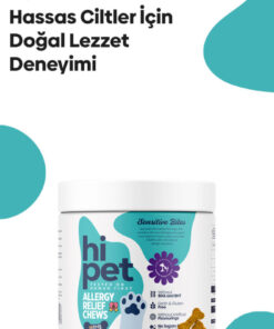 HiPet Alerjik Ciltler Için Çiğnenebilir Tablet (SENSİTİVE)