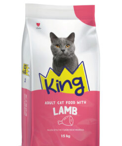 King Kuzu Etli Yetişkin Kedi Maması 15kg