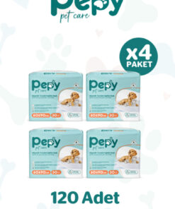 PEPY 60x90 Hijyenik Tuvalet Eğitim Pedi 30'lu 4 Paket 120 Adet - Görsel 2