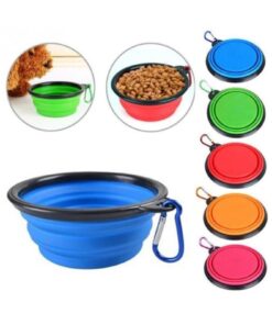 Oripet Katlanabilir Seyahat Silikon Köpek Mama Kabı 12 Oz 350 ml