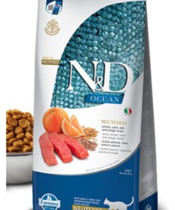 Alternative view of N & D Düşük Tahıllı Somonlu Kısırlaştırılmış Kedi Maması 10 kg