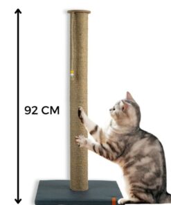 Pugalo 90 Cm Büyük Kedi Tırmalama Tahtası Catnipli Uzun Tırmalama Tahtası Minder Yüzey Lacivert