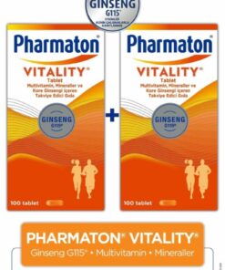 Pharmaton Vitality 100 Tablet 2 Adet