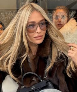 REN EYEWEAR REN Sepia Air Unisex NUDE renkli Pilot Güneş Gözlüğü | UV400 Koruma - Görsel 3
