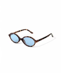 REN EYEWEAR TR MİUX LEOPAR MAVİ OVAL GÜNEŞ GÖZLÜĞÜ KADIN MODERN YENİ SEZON - Görsel 3