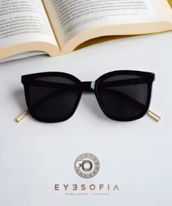 Eyesofia Jutem Kadın Siyah Güneş Gözlüğü