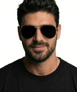 CLAES Aviator Black Polarize Güneş Gözlüğü - Görsel 3