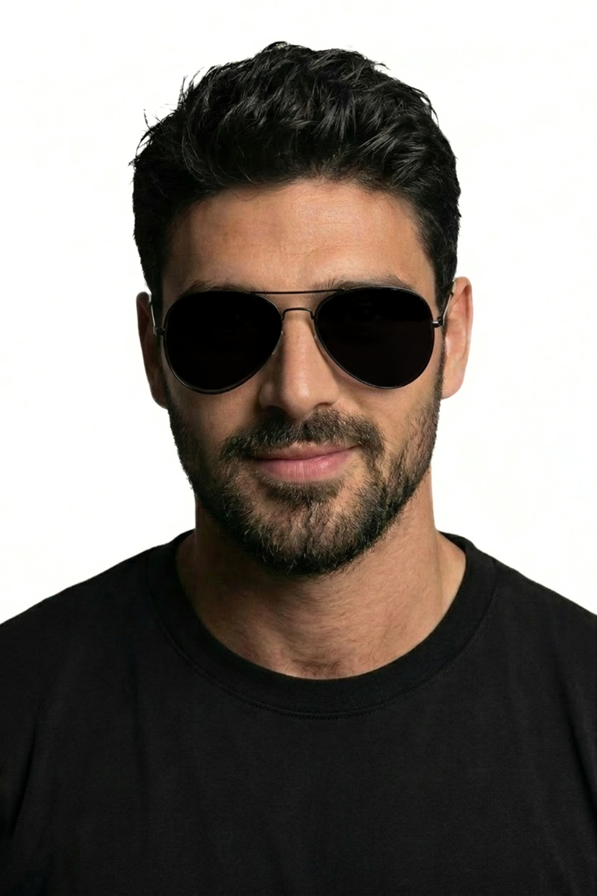CLAES Aviator Black Polarize Güneş Gözlüğü - Görsel 3