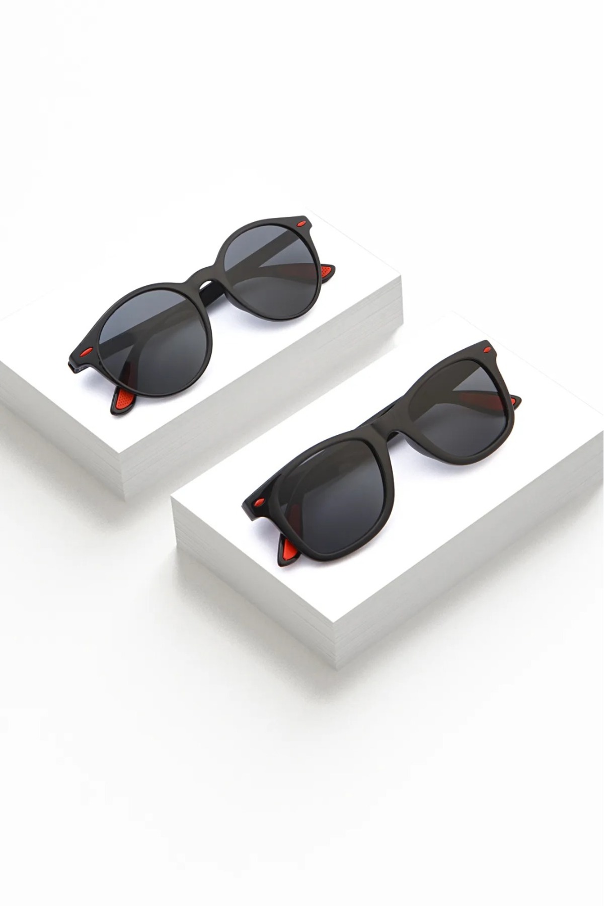 Modalucci 2’li Unisex Uv400 Güneş Korumalı Güneş Gözlüğü