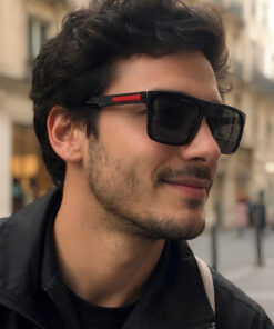 Eyesofia Lorenzo Yüksek Kalite Kemik Siyah Unisex Güneş Gözlüğü