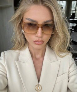 Eyesofia Parker Nude Unisex Siyah Kare Yeni Sezon Popüler Güneş Gözlüğü