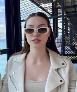 Nilu Moda Unisex Krem Kahve Güneş Gözlüğü
