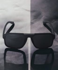 Eyesofia Chicago Polarize Yüksek Kalite Titanyum Siyah Unisex Güneş Gözlüğü - Görsel 3