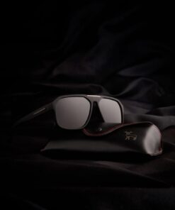 Eyesofia Chicago Polarize Yüksek Kalite Titanyum Siyah Unisex Güneş Gözlüğü