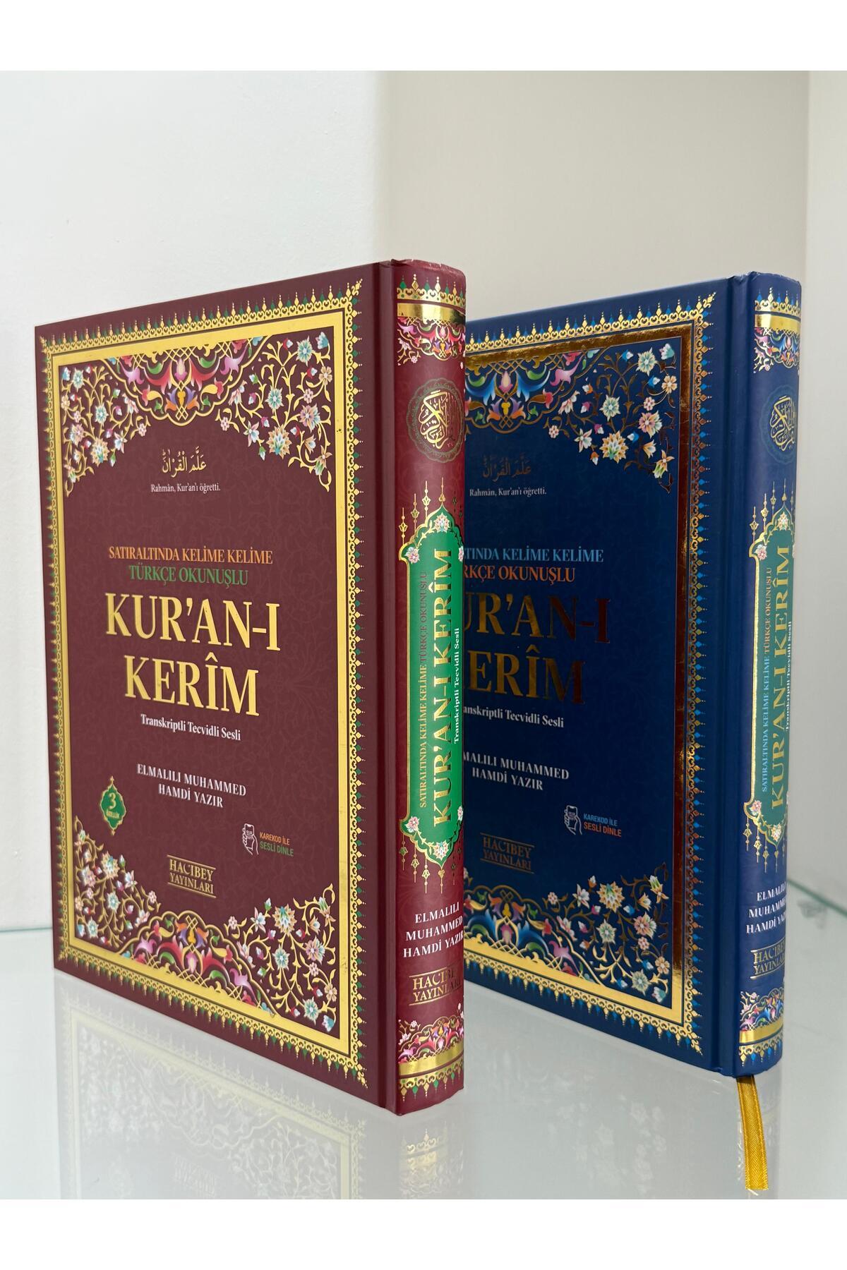 Medrese Kitab Evi 3 ÖZELLİKLİ ORTA BOY (16*24) MEALLİ KURANI KERİM,SATIR ALTI KELİME KELİME TÜRKÇE OKUNUŞLU KURAN